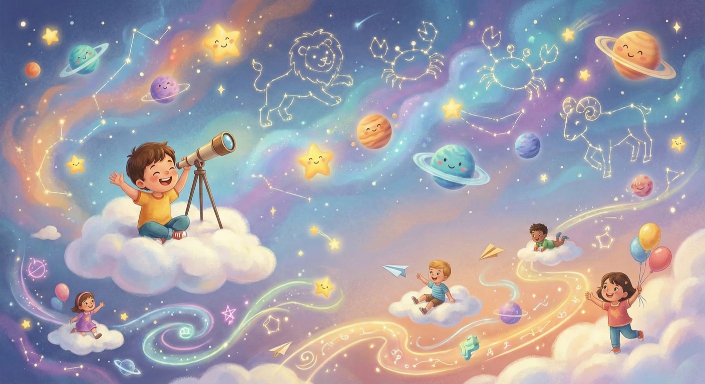 ÇOCUK ASTROLOJİSİ: Onun Gökyüzü Rehberi Olun