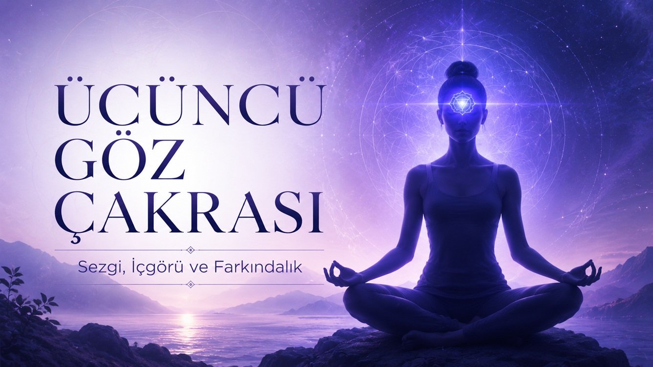 Üçüncü Göz Çakrası: Sezgi, İçgörü ve Farkındalık