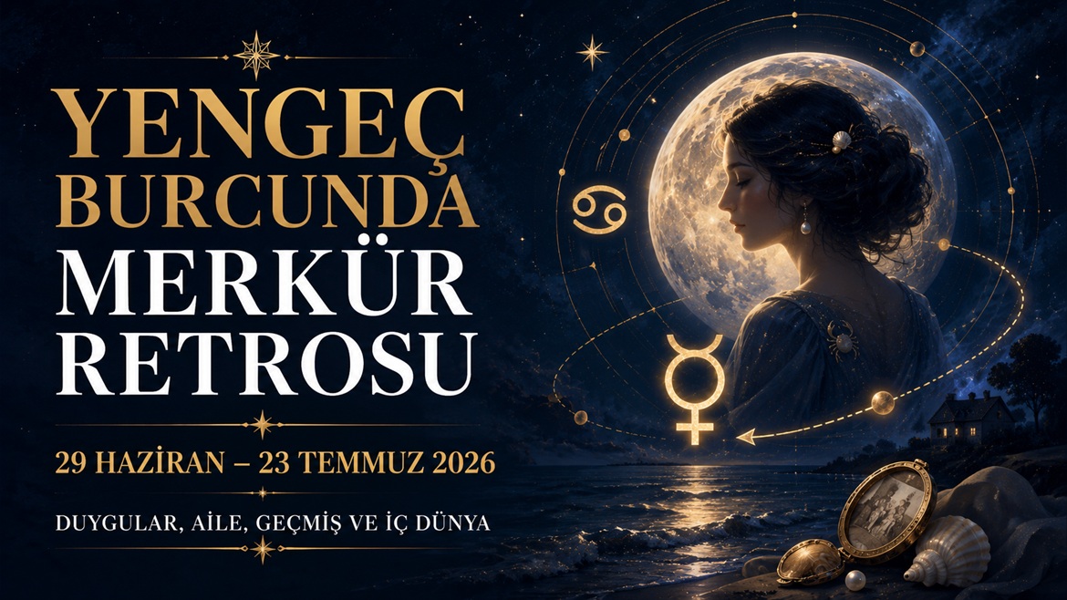 Yengeç Burcunda Merkür Retrosu: 29 Haziran–23 Temmuz 2026