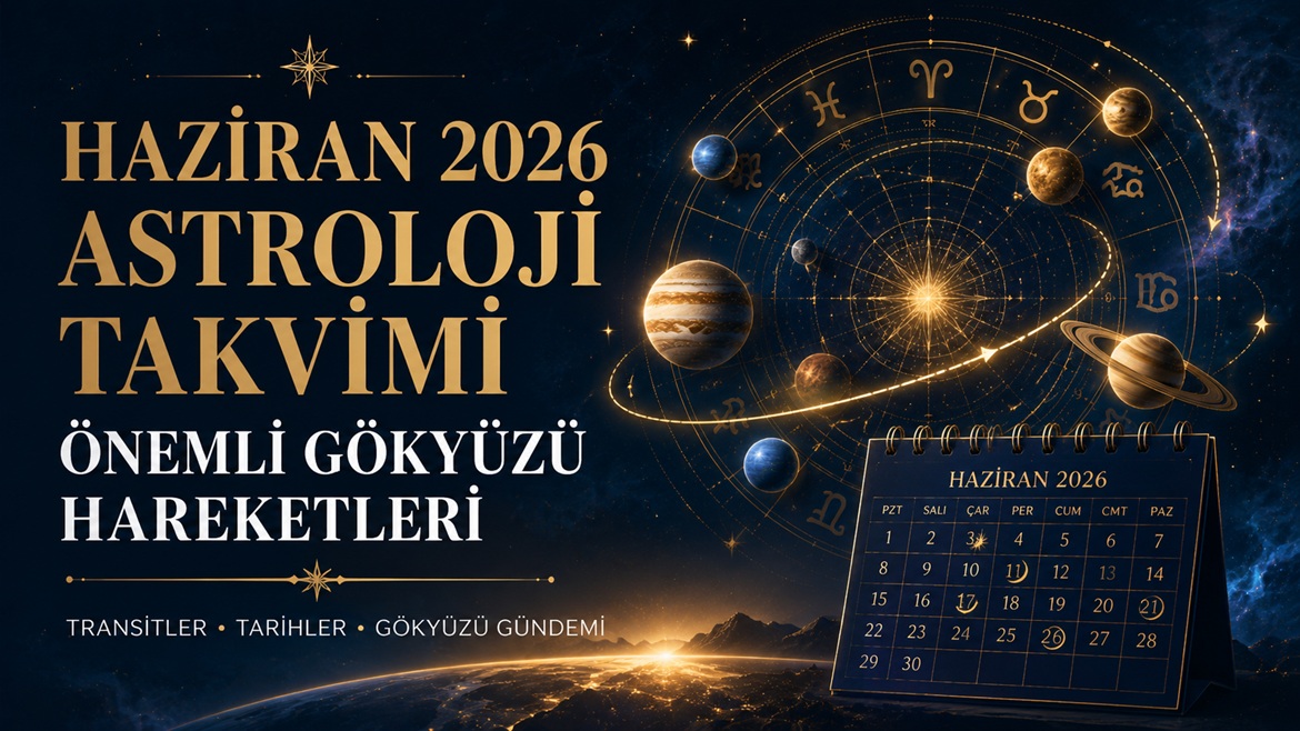 Haziran 2026 Astroloji Takvimi: Önemli Gökyüzü Hareketleri